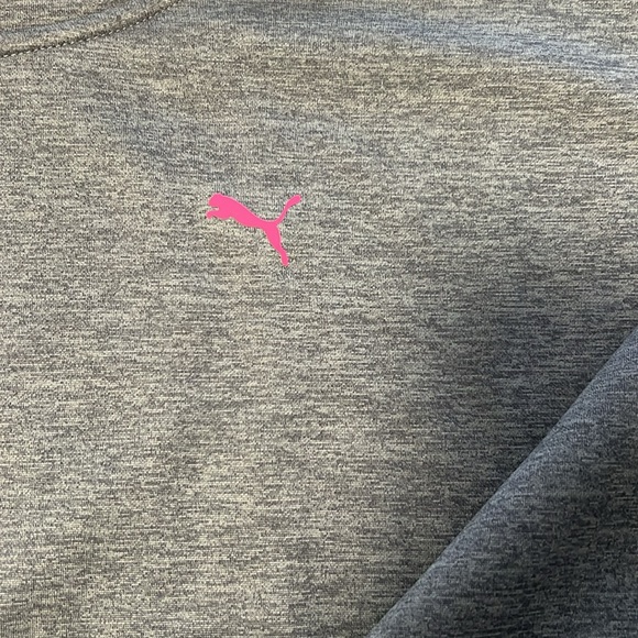 Puma Zip Crew Crop Sweater - Picture 3 of 4